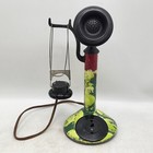 Antique Western Electric 48d Non Dial Candlestick Phone Painted W  509 Headset