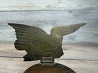 Antique 1908 Pre-wwi Us Navy 3in 50 Cal Shell Trench Art Jar Brass Eagle Gwm