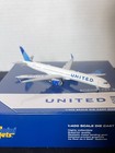 1 400 Gemini Jets United 757-300  evo Blue   rare 