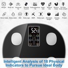 Smart Body Weight Scale Lcd Display Bluetooth Fat Bmi Analyzer 396 Lbs