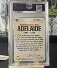 1995 Ayrton Senna Futera Thanks Adelaide Grand Prix Formula One F1 Card Psa 9