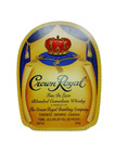 Crown Royal Canadian Whisky 3d Jeweled Wall Hanging Plaque And 2 Whiskey Glasses