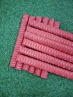 Coil Colored Cricket Bat Grip  Color - Red  pack Of 12 