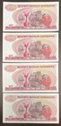 Zimbabwe 1994  10 In Series Crisp Unc 4 Banknotes