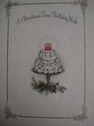 Unused Vintage Greeting Card Hallmark Christmas-time Birthday Birthday Cake