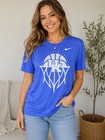 Nike Kentucky Wildcats T Shirt Mens Xxl Blue Dri Fit Uk Basketball Short Sle
