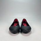 Crocs Lina Black Casual Lightweight Slip On Ballet Flats Shoes Women s Size 6