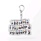 Stranger Things Keychain Bag Charm Christmas Lights Netflix Season 1 Byers Rare