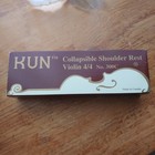 Kun Collapsible Shoulder Rest Violin 4 4 Size