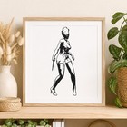 Fashion Art Dre Large Reusable Wall Stencil For Painting Diy Home Decor Template