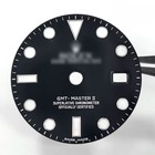 For 3186 Movement Gmt Greenwich Ice Blue Luminous 27 4mm Dial
