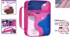 Fashionable Large Pink Bible Case     Reliable Zipper Closure For Travel Security