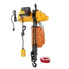 1100lbs 15ft Electric Chain Hoist Lift Height Single Phase Overhead Crane Hoist