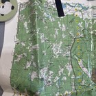 Vintage Fort A p  Hill  Virginia U s  Military Installation Map Laminated Used