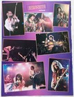 Aerosmith Live In Concert double-sided 1995 Poster Pinup steven Tyler joe Perry