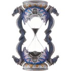 Dragon Sand Timer Gothic Decor Hourglass Statue Fantasy Home Office Decoration