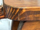 Vintage Wooden Handmade Turtle Step Stool Nursey 17 