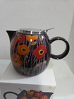  Tea Forte Pugg Poppy Fields 24 Oz Teapot With Infuser  New In Box 