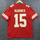Nike Kansas City Chiefs Patrick Mahomes  15 Jersey Men   s L Red Lamar Hunt Stitch