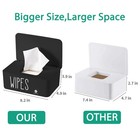 Moorfowl Baby Wipe Dispenser For Bathroom 8 2 L 8 2l X 4 9w X 3 9h Inches