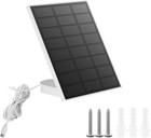 5v Solar Panel For Usb Power Cctv Camera Security Cam Battery Charger Outdoor