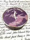 Antique Vintage Advertising Face Powder Tin Fleur De Gloire Talcum Puff Co  Usa