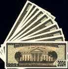 Ten 2024 Donald Trump Re-election Presidential Bills   Free Shipping