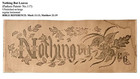Unstitched - Nothing But Leaves Paper Punch Motto Sampler Perforated Parkers Pat