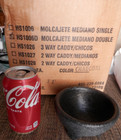 Hs  Inc  Nhs1006d Nsf         10 Oz Charcoal Molcajete Dish          Case Of 24 New  Usa