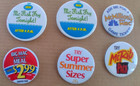 36 Vintage Mcdonald s Employee Pin Back Buttons With Try New Mcfish Fry Tonight
