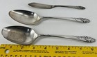 Vintage Oneida Community Silver Plated Evening Star 1950 Serving Set Of 3