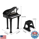 Losbenco Kids Piano Keyboard Toy  Toddler Electronic Musical Instrument Educa