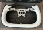 Steering Wheel White Nappa Leather Yoke Steering Wheel For Tesla Model 3 2024-25