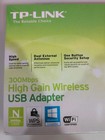 Tp-link Tl-wn822n 300mbps High Gain Wireless Usb Adapter N300 W  Box   Cables