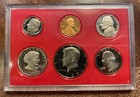 1980 U s  Mint Proof Set     6 Coins Incl  Susan B  Anthony Dollar     Original Case
