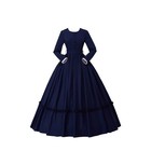 Women Civil War Pioneer Dress Victorian Colonial Dress
