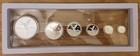 Lot- 6 Coin Libertad Proof Set With Display Case  1 20  1 10  1 4  1 2  1   2 Oz