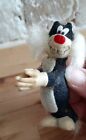 Vintage Sylvester The Cat 3  Clip-on Hugger Cloth And Rubber
