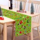 Grinch Merry Christmas Table Runner Xmas Winter Holiday Green Monster