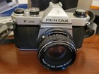 Vintage Asahi Pentax K1000 35mm Film Camera Kit   3 Smc Lenses Vivitar 283 Exc