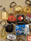 Vintage Keychain Lot Keychains Mostly French France Some Rare Some Move 50