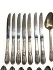 1847 Rogers Bros Is Adoration Vintage Silver Plate Silverware Set Of 47 Pieces