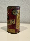 Vintage Kc Baking Powder Advertising Tin Kitchen 10 Oz  Empty