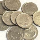 Ireland 10 Pence Salmon - Irish Fish Coin  1993 - 2000 Type   22mm  Km 29