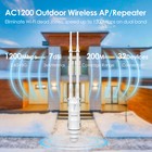 Dual Band Outdoor Access Point Ac600 ac1200 Long Range Wifi Extender Repeater