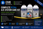 Enviro-safe R134a Replacement Refrigerant  W dye Stop Leak   Gauge 