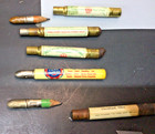 Lot Of 5 Vintage Bullet Pencils  Ohio Advertising