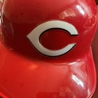 Game Used Worn Cincinnati Reds 2016 Batting Helmet Rafael Lopez Mlb Hologram
