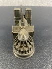 Notre Dame Cathedral Replica Miniature Sculpture Vintage Made In France