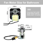Universal Bathroom Exhaust Fan Motor Kit - 120v 50cfm For Nu-tone   Br-oan
